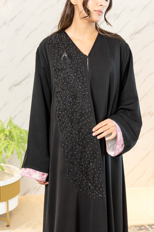LUXURY BLACK ABAYA