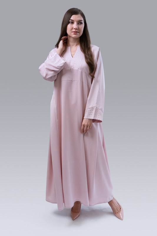 SWAROVSKI PINK ABAYA 1